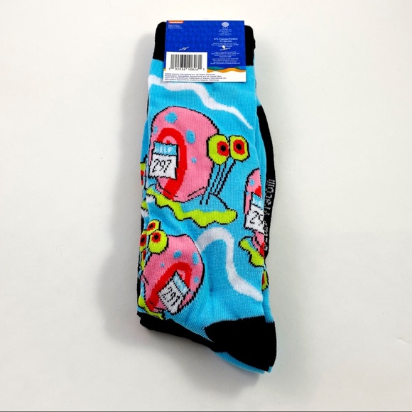 Nickelodeon SpongeBob SquarePants Gary Socks 6-12 - Picture 3 of 5